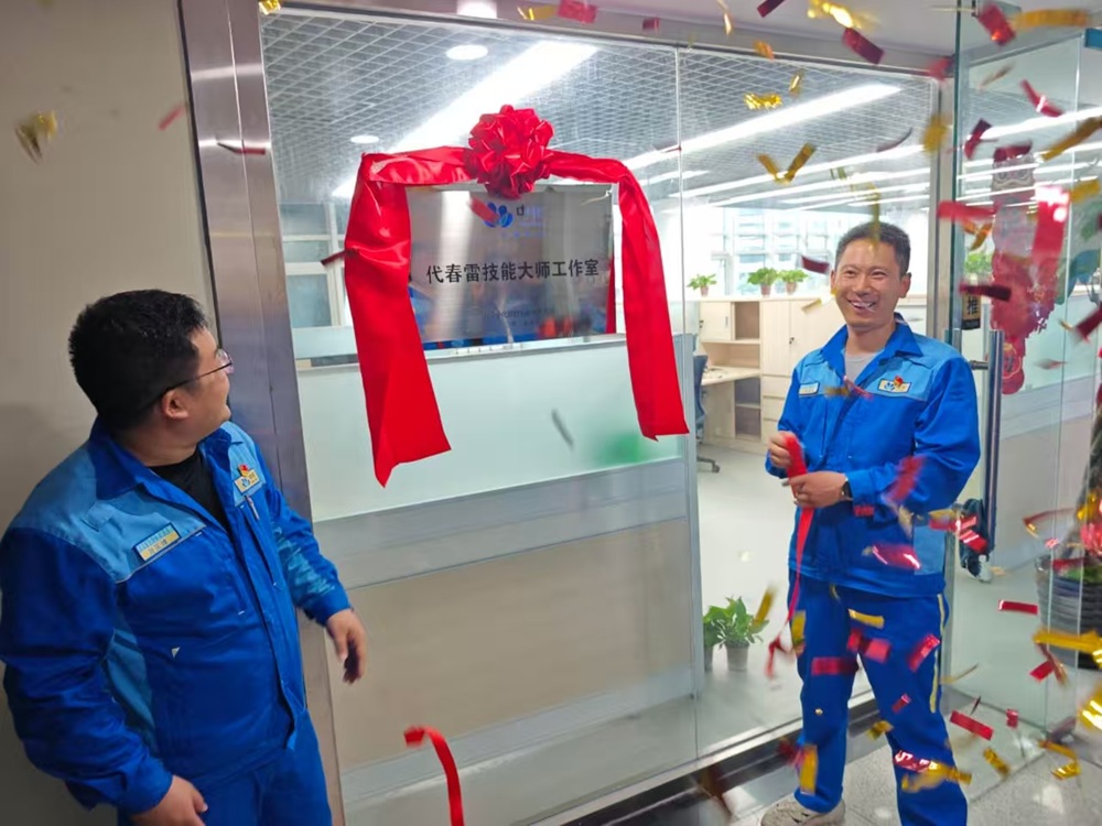 蓝星北化机代春雷技能大师工作室